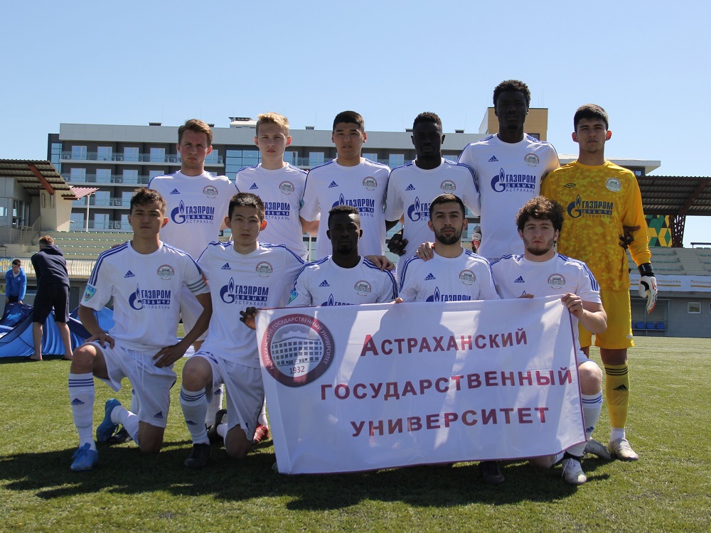 Спортсмены АГУ сыграли второй тур в Национальной студенческой футбольной лиге