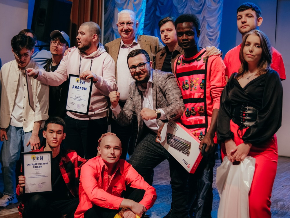 Команда АГУ «1558» вышла в финал Студлиги КВН Астраханской области