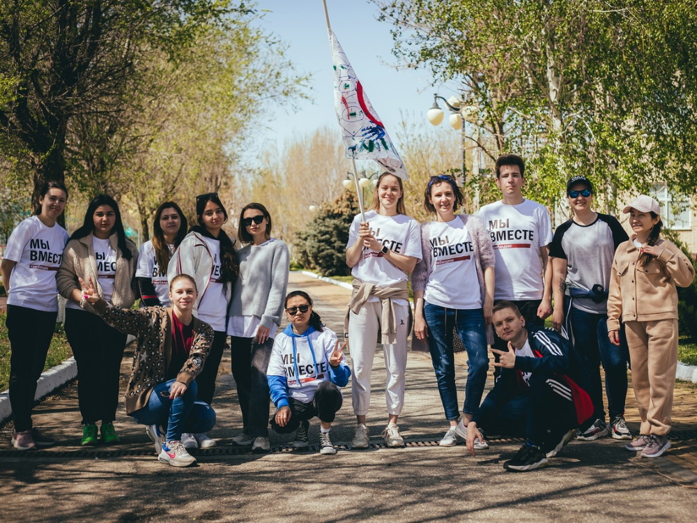 Каспийская высшая школа перевода АГУ организовала тимбилдинг «Мы вместе!»